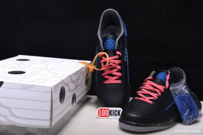 Rep Retro Black Off-White Low SP DJ4375-004 Jordan 2 Blue 0621